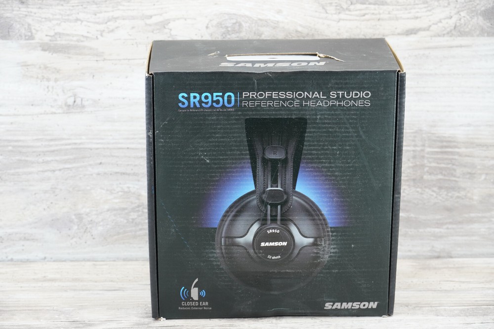 Samson SR950 Professional Studio References Headphones OPEN BOX