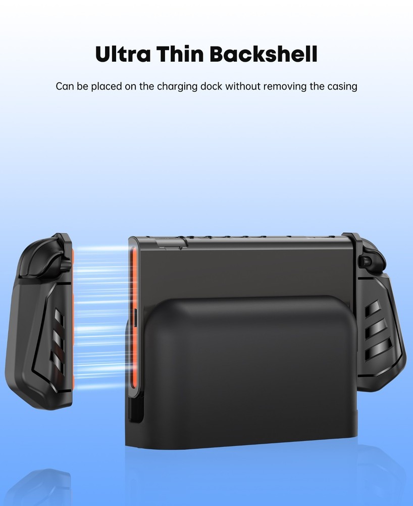 Split Grip Protective Case Cover for Nintendo Switch 2 (2025) Console&Kickstand