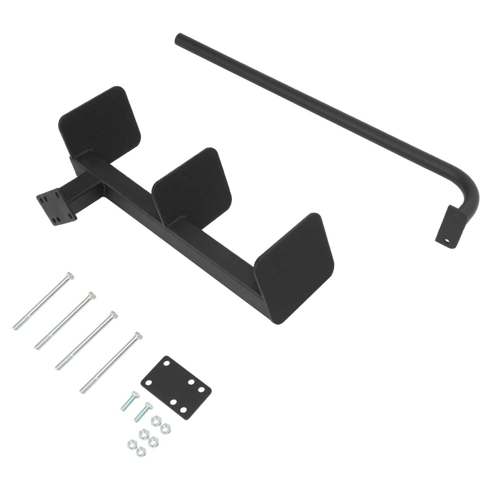 3-Step Boat Trailer Steps 460 lbs Side Mount Step For Universal Bass Boat