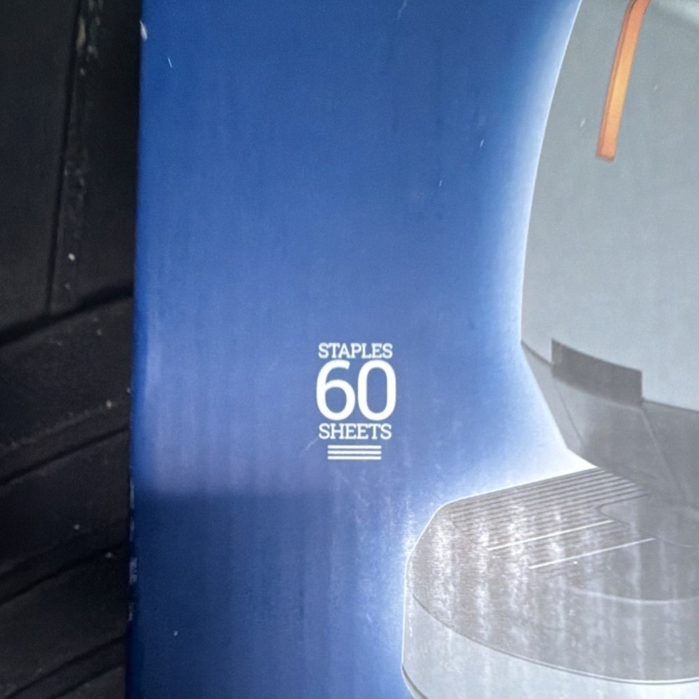 Swingline Optima 60 Electric Stapler Staples 60 Sheets QuickLoad Suction Cup