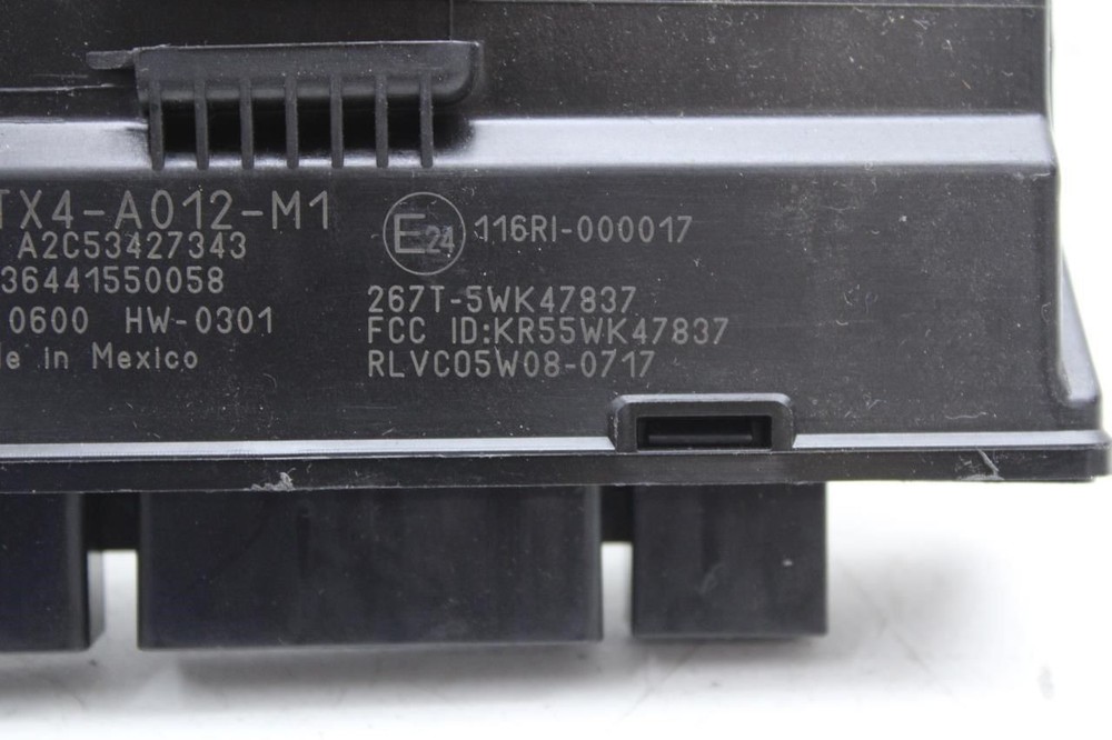 2013-2015 Acura RDX Main Smart Unit Control Computer Module 38320-TX4-A012-M1
