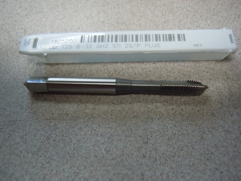OSG 1825200 Spiral Point Tap Plug #8x32 Bright