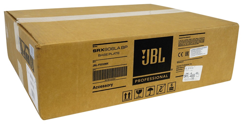 JBL SRX906LA BP Base Plate For SRX906LA Line Array Column Speaker