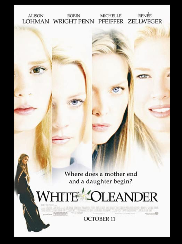 WHITE OLEANDER (4/21/01) Lohman/Pfeiffer/Wright / Kaminsky Rainbow Draft +COA!