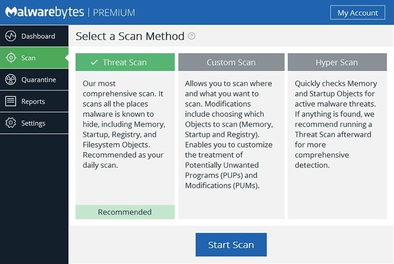 MALWAREBYTES PREMIUM 2024 - 5 DEVICE - Windows, Mac, Android, iOS - Same Day key