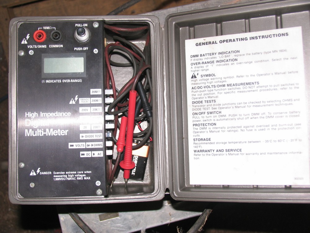 OTC DIGITAL MULTIMETER MODEL NO. 3450