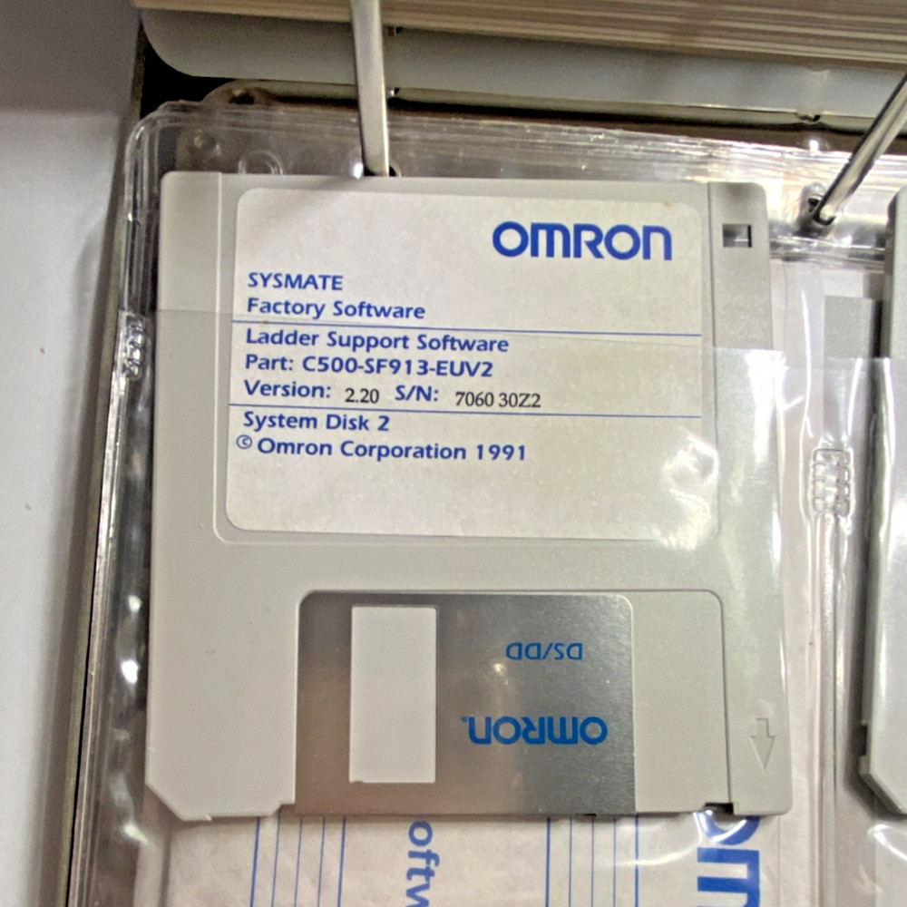 Omron SYSMATE Ladder Support Software C500-SF913-EUV2 Ver. 2.20 PLC Programming