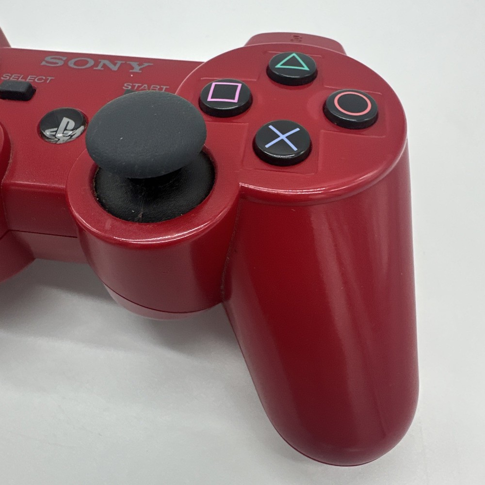 Official Sony Playstation 3 Controller OEM PS3 Genuine Dualshock Ps3 Red
