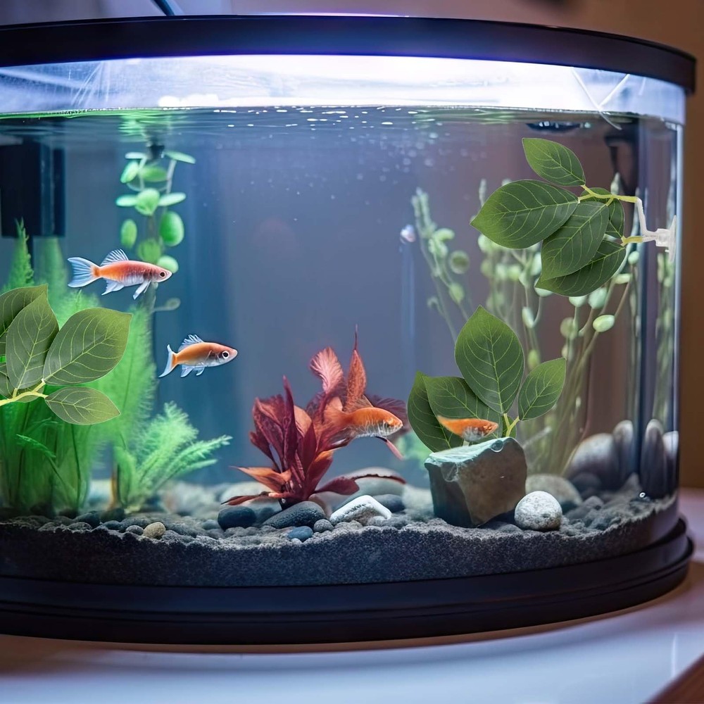 3 PCS Betta Fish Leaf Pad, Aquarium Decor, Simulating Natural Habitat, Bed