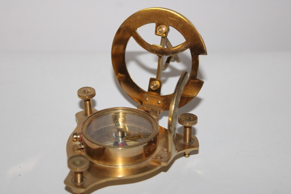 West London Sundial Compass Solid Brass