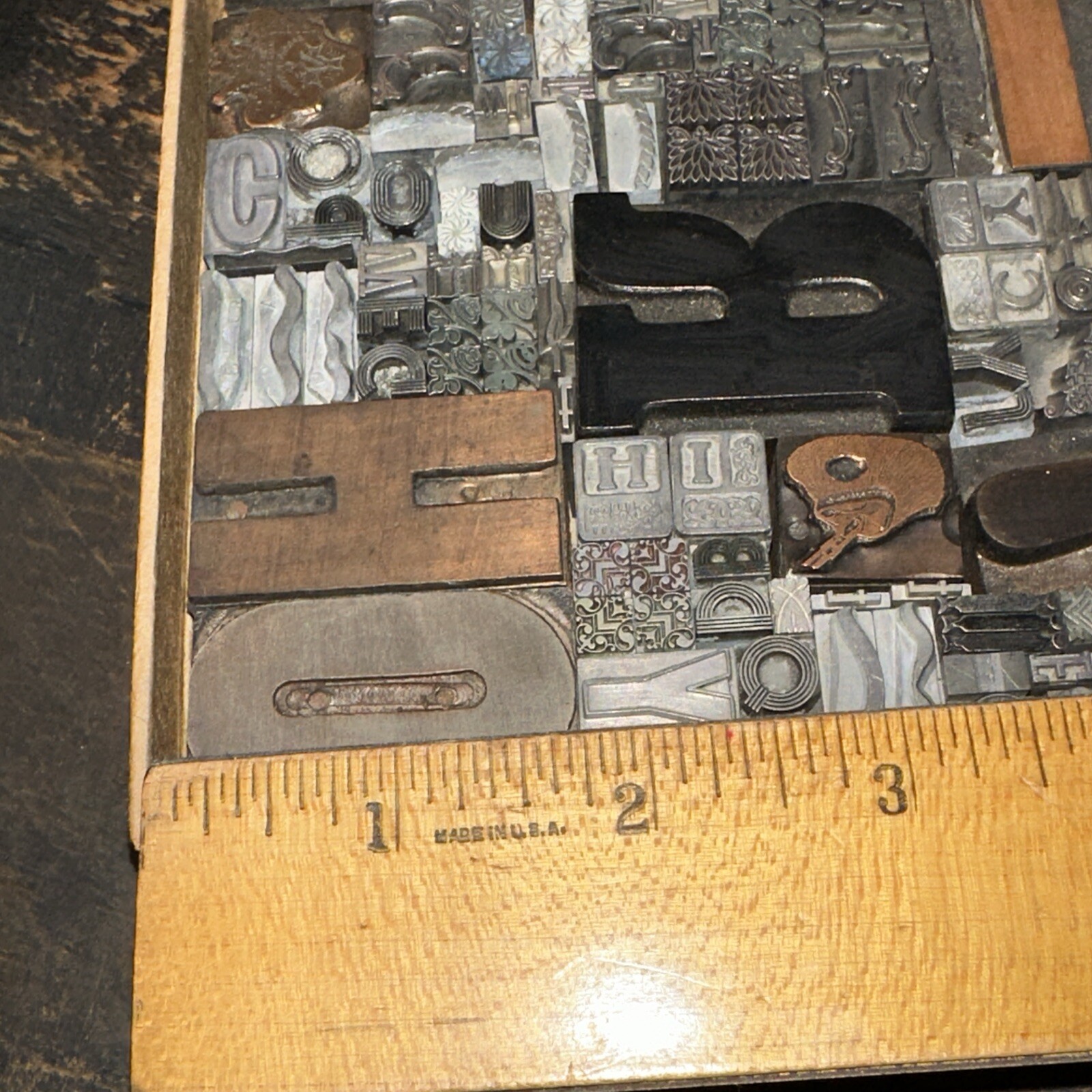 Printing Blocks Ornamentals Borders Dingbats. Wonderful Variety!! #54 Beautiful!