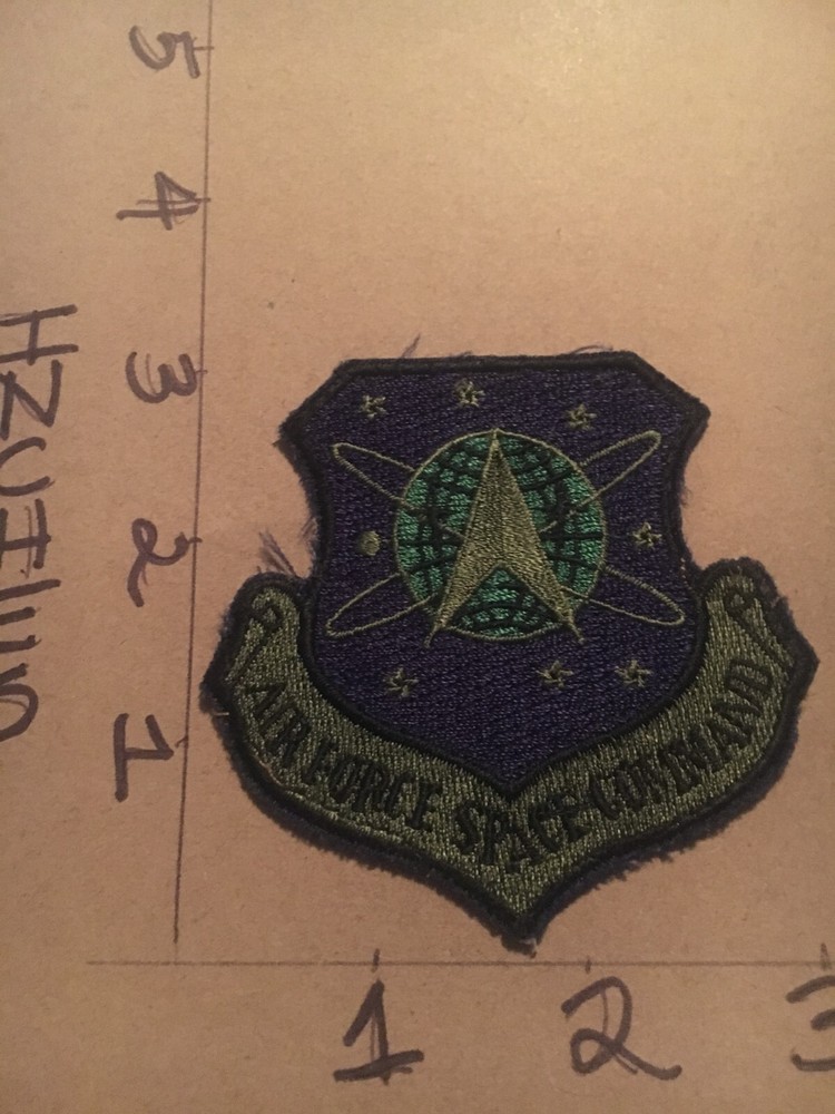 USAF Space Command Squadron subdued patch 5/15/25