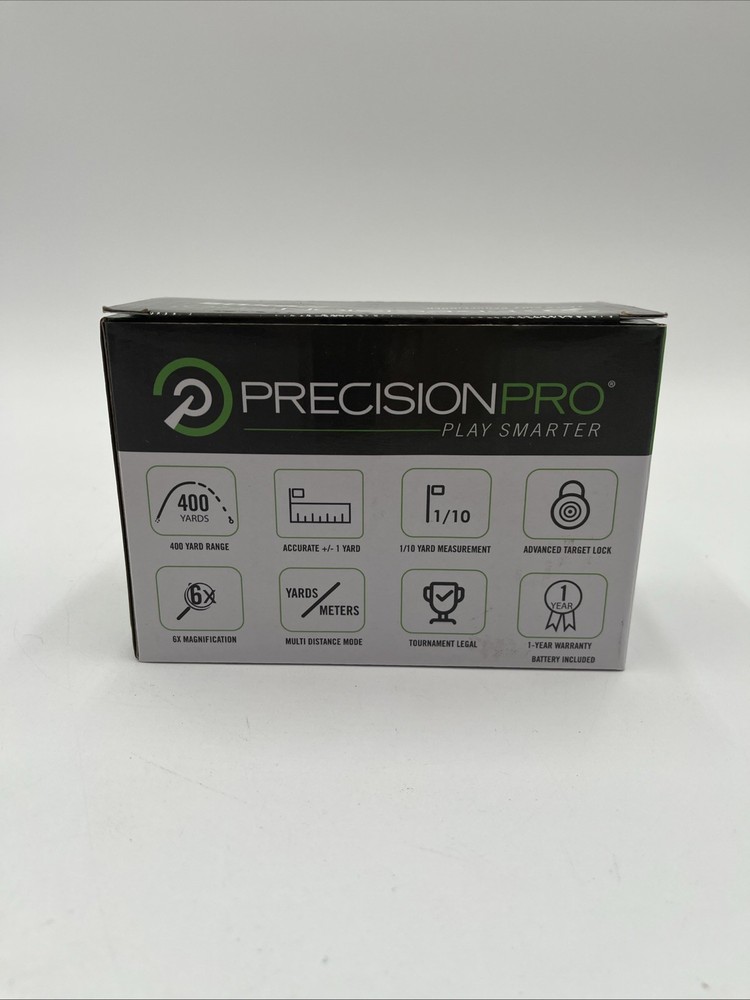 Precision Pro Nexus Laser Golf Rangefinder w/ Case New Open Box