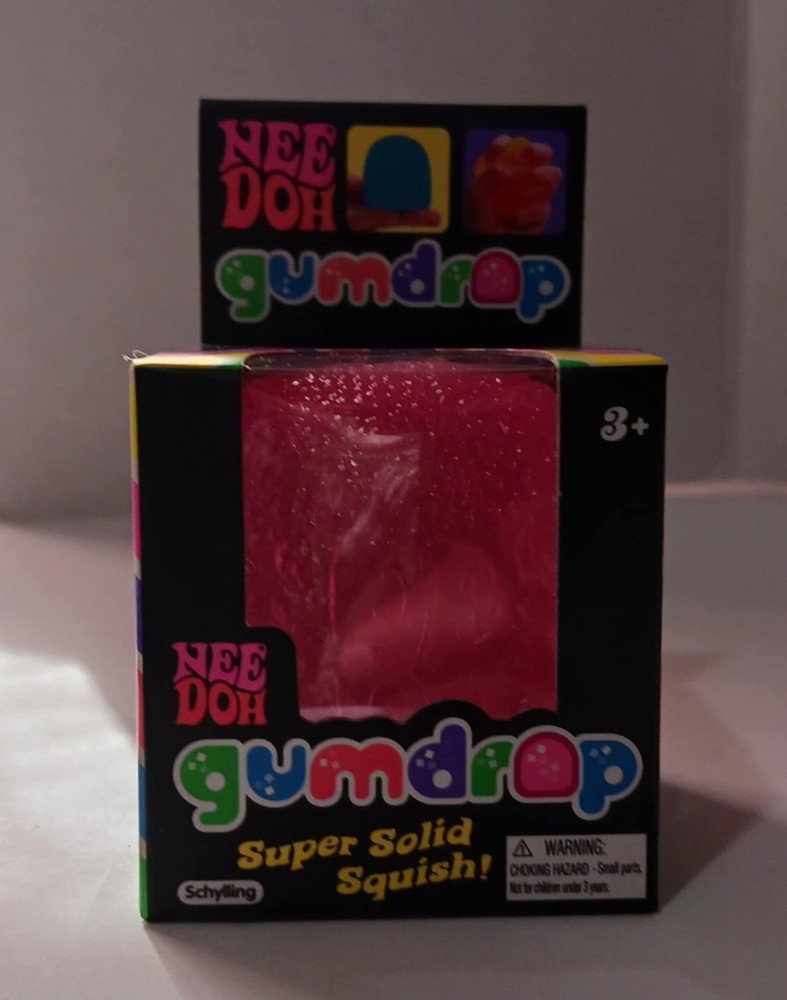 NEE DOH Gumdrop Super Solid Squish Set of 4 In 4 different colors
