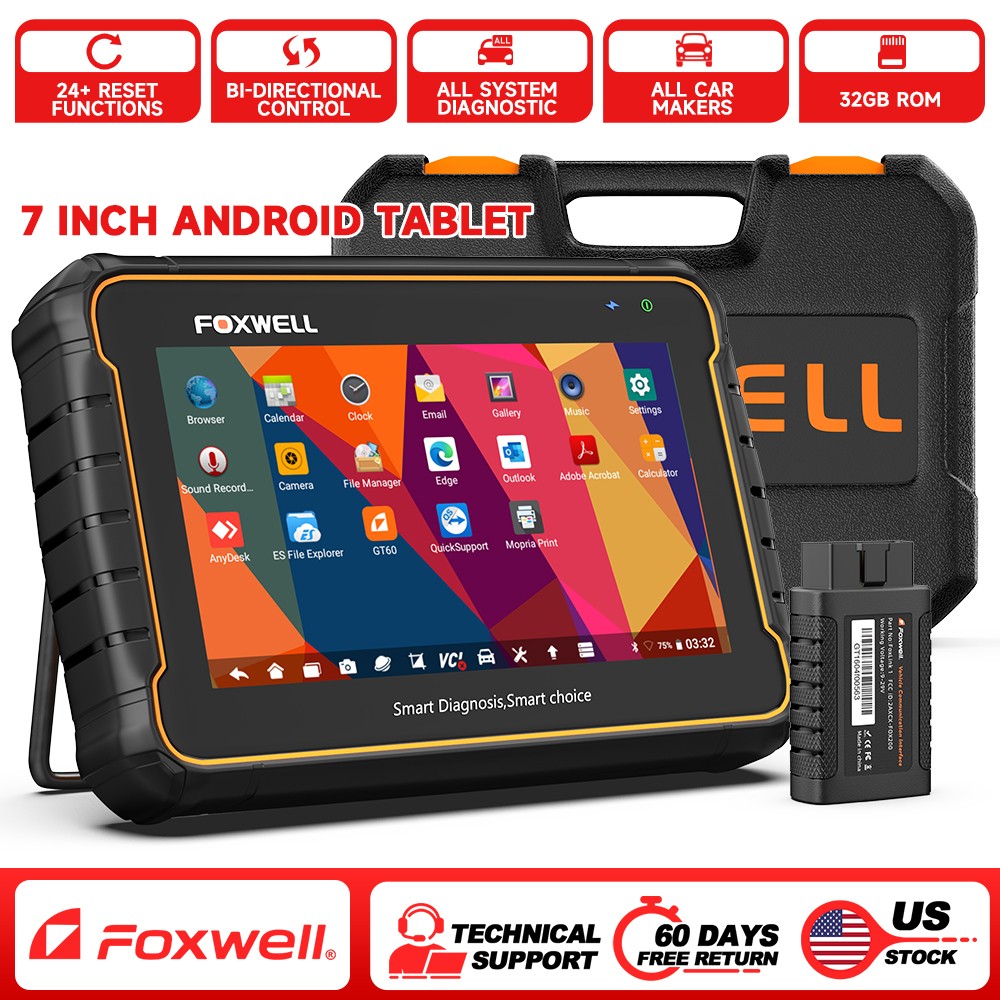 All System OBD2 Scanner ABS SAS EPB Oil TPMS Injector Coding Car Diagnostic Tool