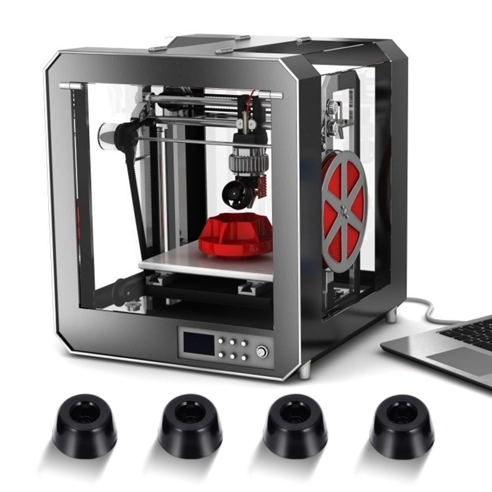 4pcs 3D Printer Accessories Replacement Anti Rubber Feet Protectors