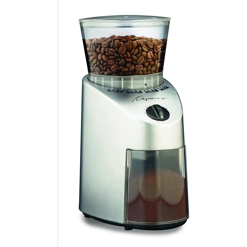Commercial Grade Coffee Grinder Precision Grinding Burrs Wide Range Easy Clean