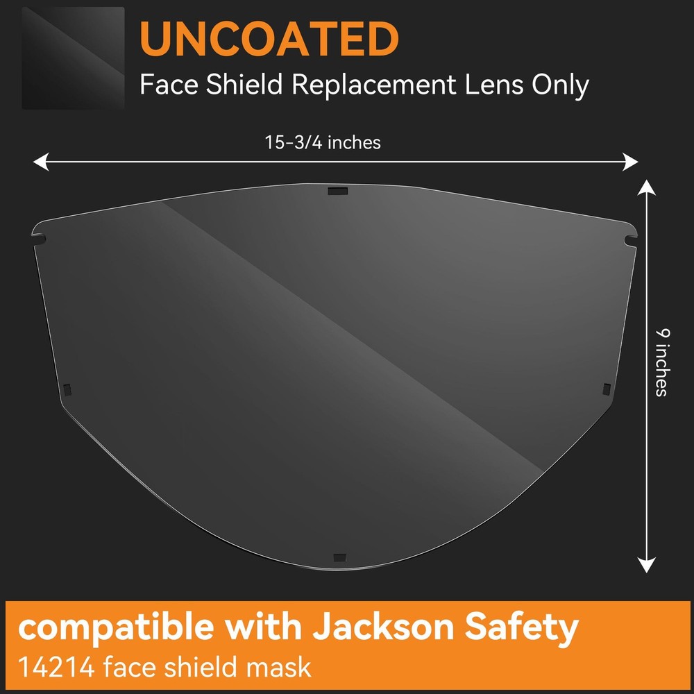 Feekoon Replacement Window Compatible with Jackson Safety MAXVIEW Premium
