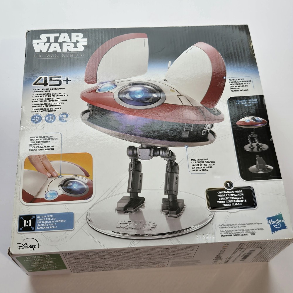 Star Wars LOLA LO-LA59 Animatronic Edition Obi-Wan Kenobi Interactive Droid NEW