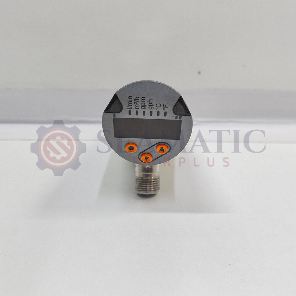 Surplus IFM SB1234 Flow meter- integrated backflow prevention & display , V#260