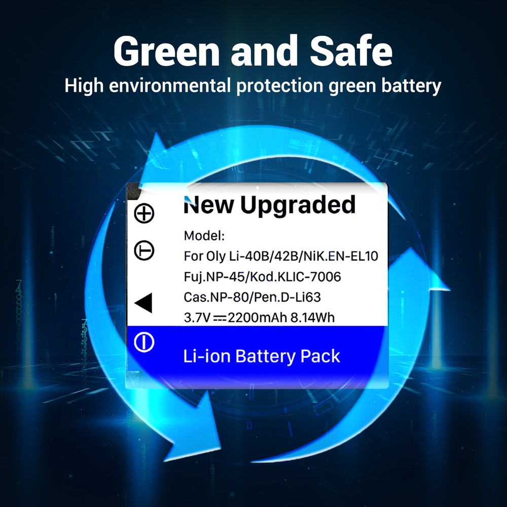 2PCS Replacement Battery NP-45 for Steelseries Nova Pro Wireless Gaming Headset