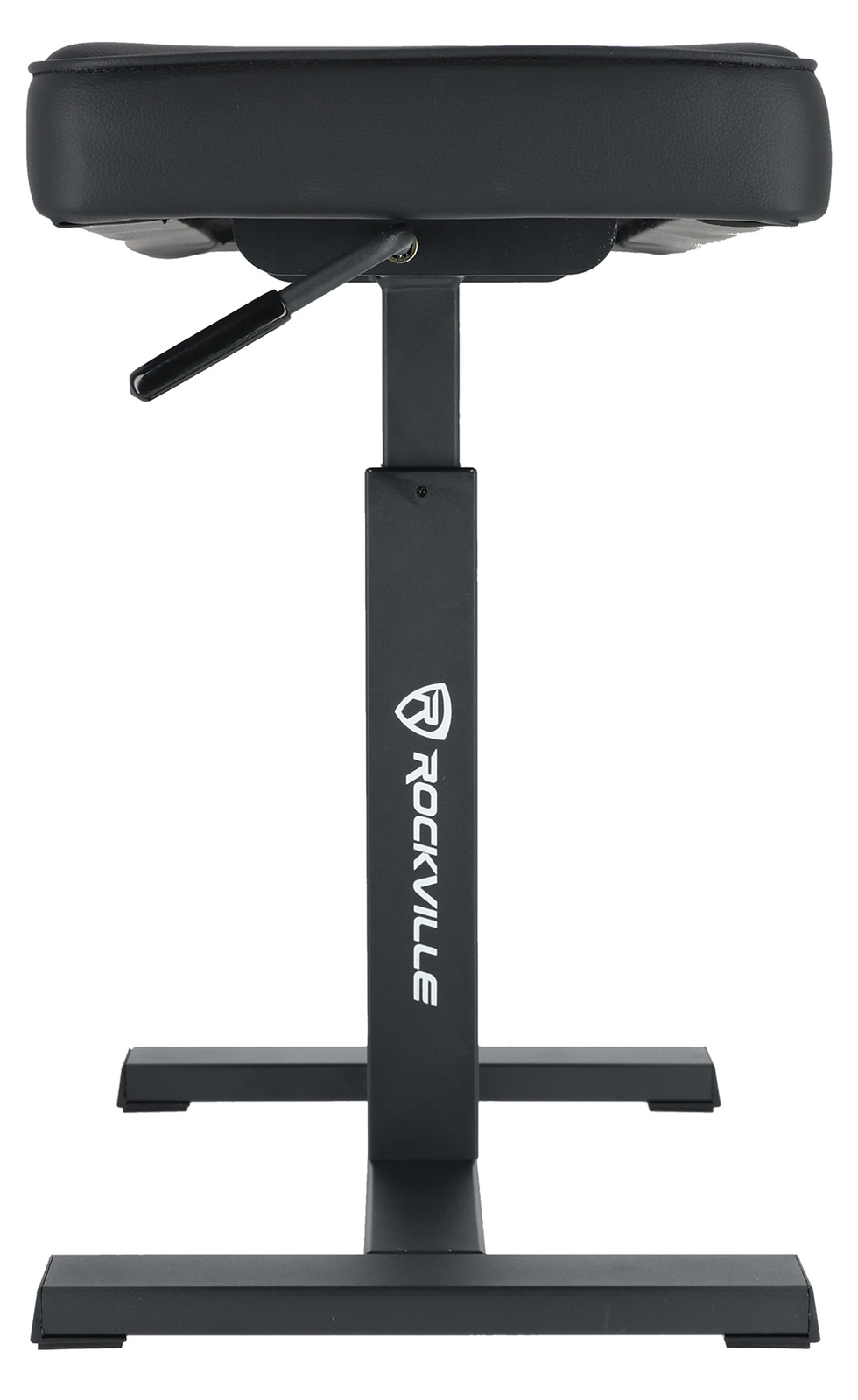 Rockville AIR-BENCH Keyboard/Piano Bench Chair Hydraulic Air Lift+Comfy Padding