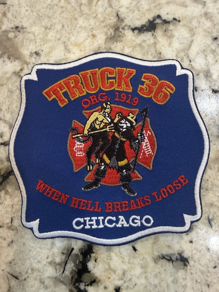 Chicago Fire Truck 36 Patch