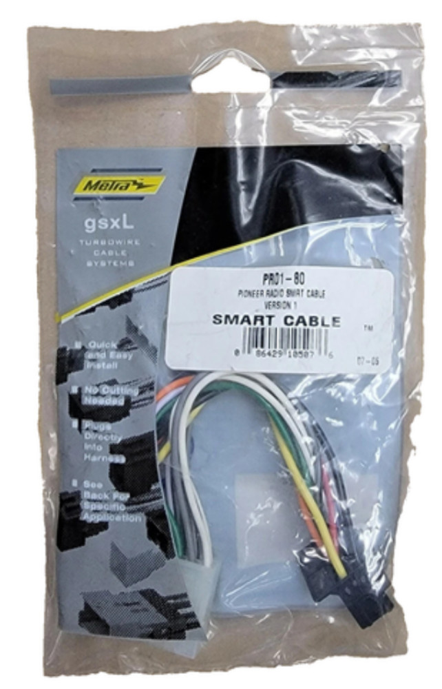 Metra PR0180 Smart Cable Adapter For Select Pioneer Precision Pinout Color Coded