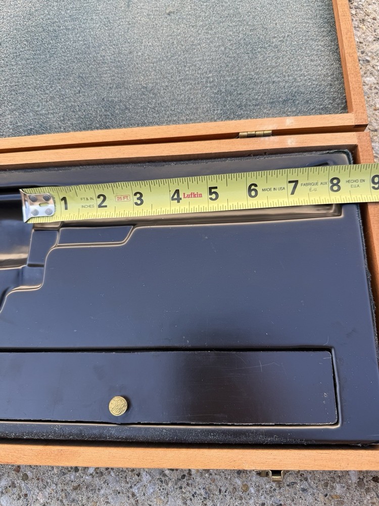 Smith & Wesson Vtg Factory Presentation Case w/ Plastic Liner for N Frame