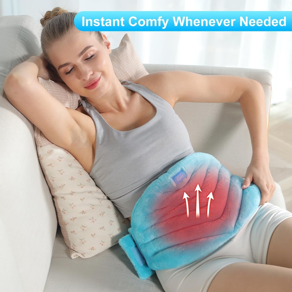 Relief Expert Microwavable Heating Pad for Back, Heating Pad Microwavable wit...
