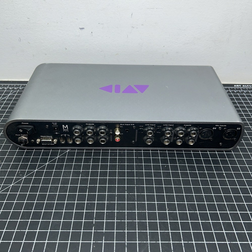 Avid Mbox Pro Firewire Audio Interface - No Power Supply