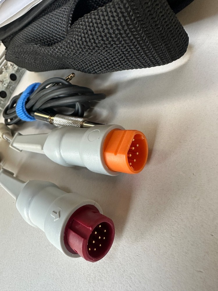 Pronk SL-8 SimSlim Multi-Parameter Patient Simulator ECG IBP Temp w/ Case