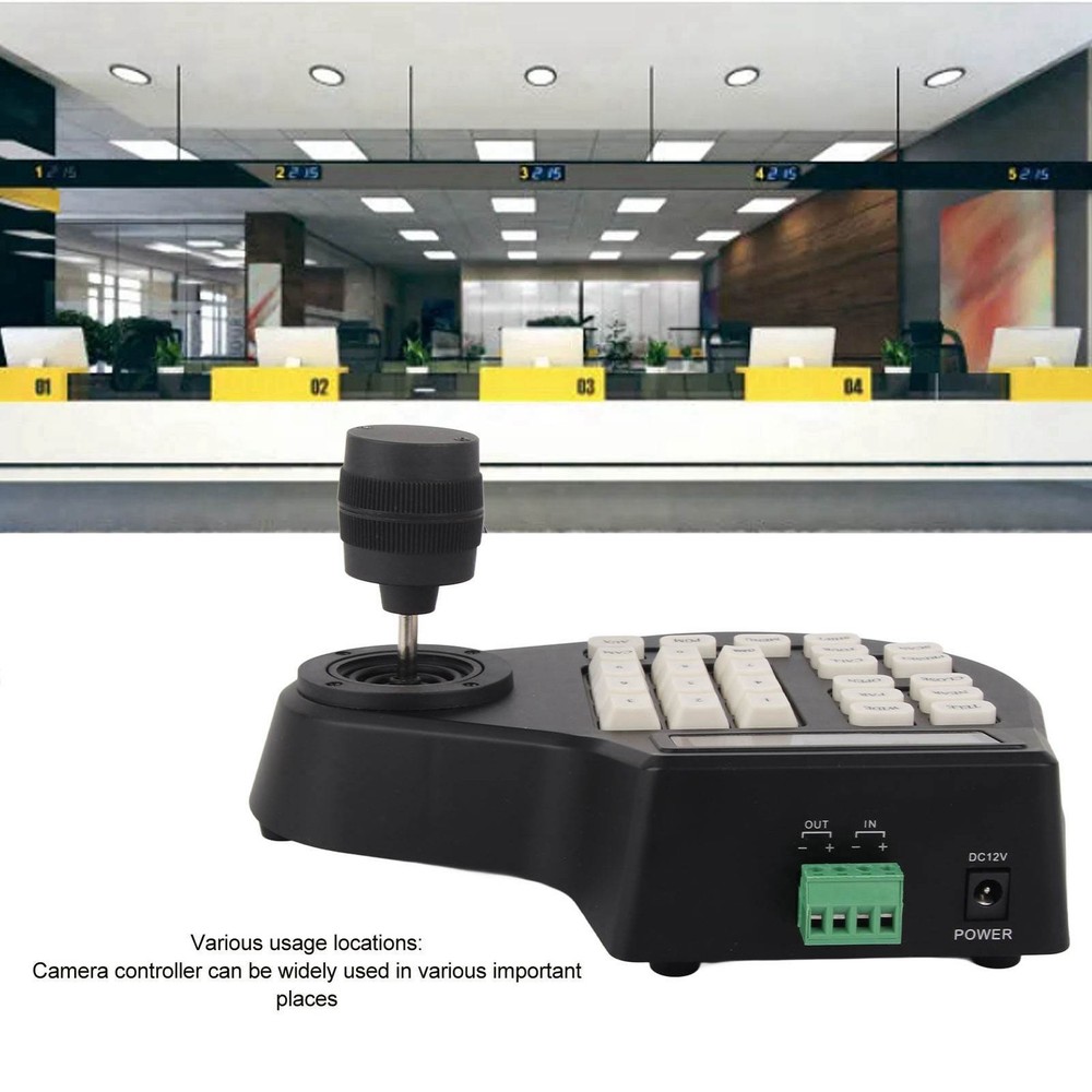 3D PTZ Camera Keyboard RS485 PTZ Joystick Controller LCD Display Control