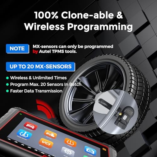 TPMS Sensor MX-Sensor 2 in (35MHz + 433MHz) Press-in00% Rubber Sensor 1