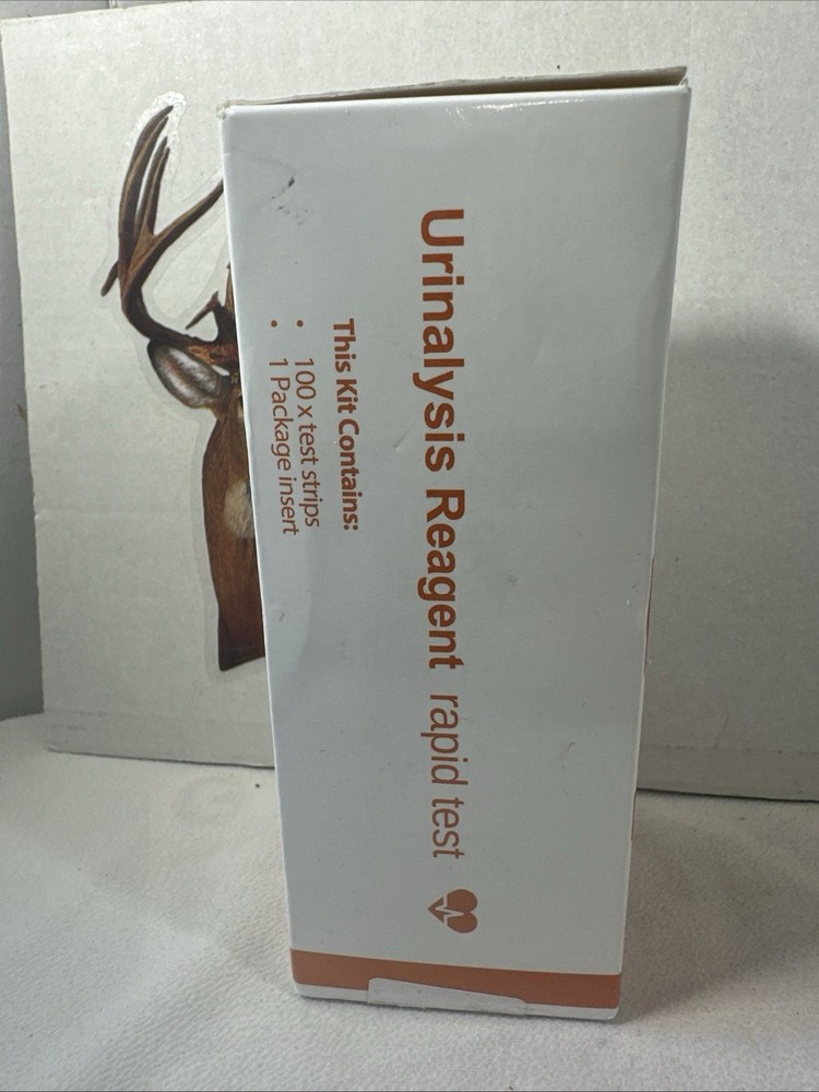 URINALYSIS REAGENT RAPID TESTKIT- 100 X TEST STRIPS - 1 PACKAGE INSERT SEALED