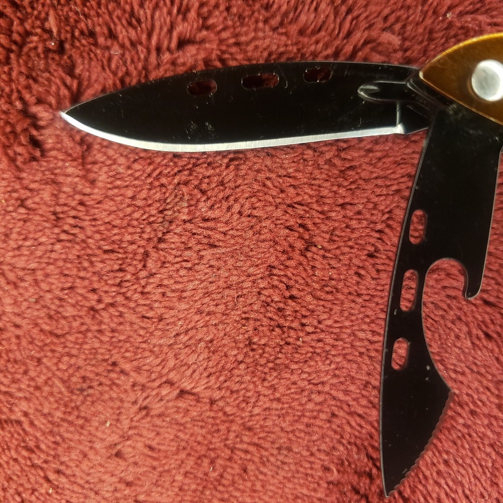 Field & Stream Multi Tool Orange Scissors Pliers