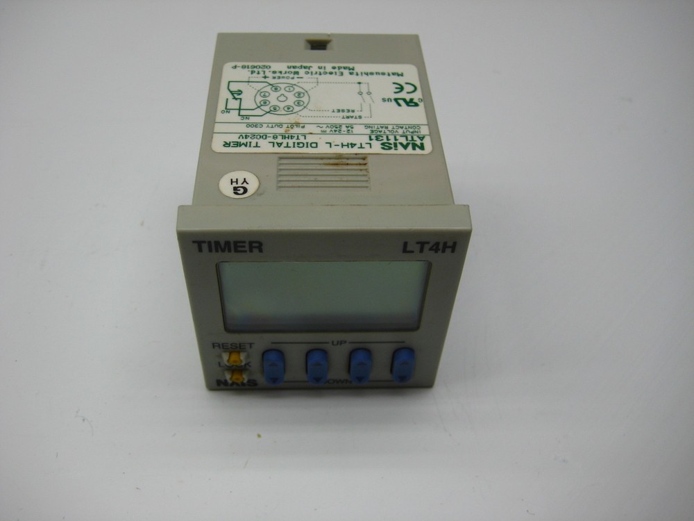 NAIS LT4H-L DIGITAL TIMER 24VDC NSNP