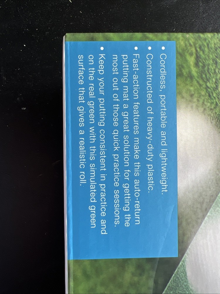 Brookstone Automatic Return Putting Cup