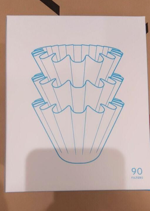 Blue bottle coffee dripper and coffee filter 90 sheets set Simple Design NEW