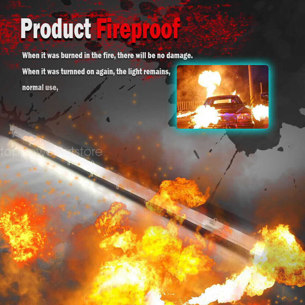 Roof 6D 50" +7" LED Light Bar+4" Dual Color Pods Wire Kit For Can-Am Maverick X3