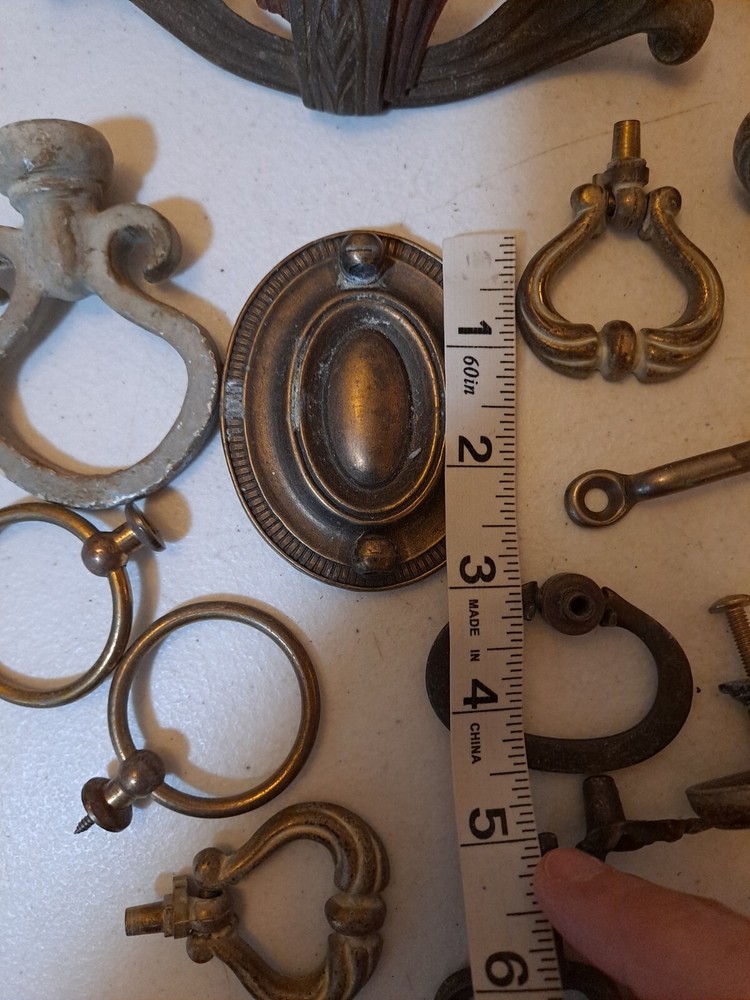 Assorted Mixed Bundle Vintage Hardware Architectural Salvage Pieces