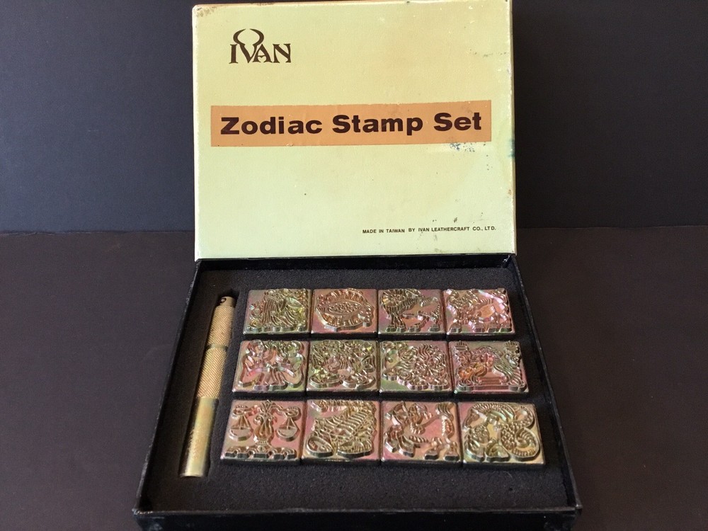 Zodiac Stamp Set, Ivan