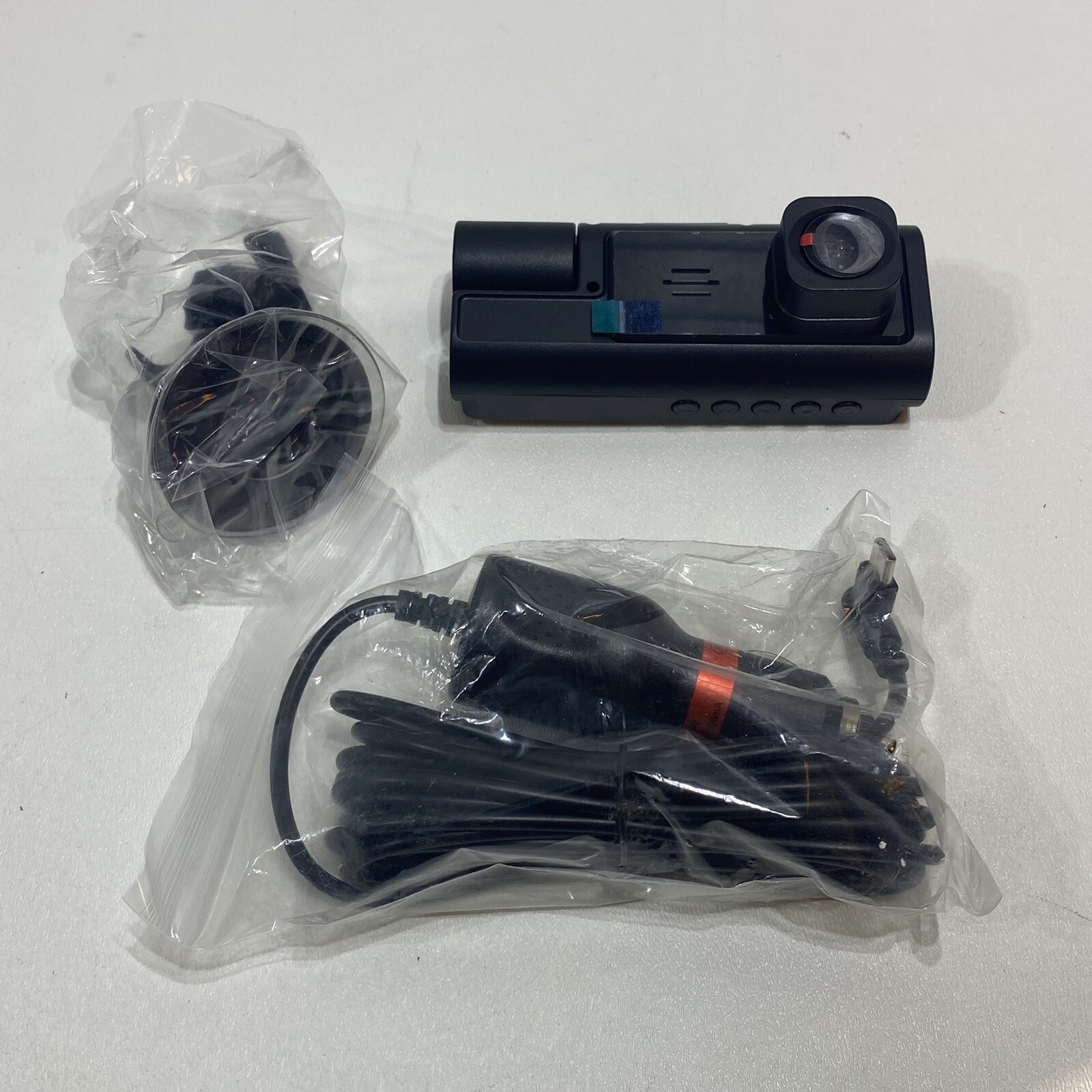 NEW 3 Channel Dash Cam Front and Rear Inside 170 Degree Wide Angle 1080P Full HD
