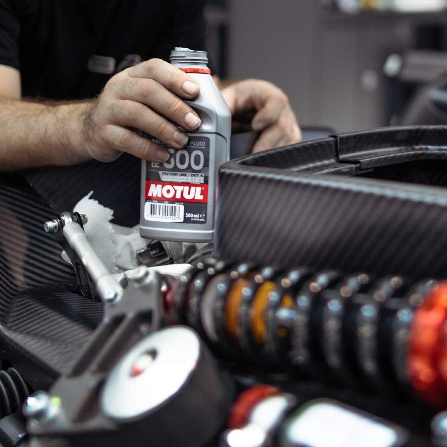 Motul RBF 600 Factory Line Dot-4 100% Synthetic Racing Brake Fluid MTL100949