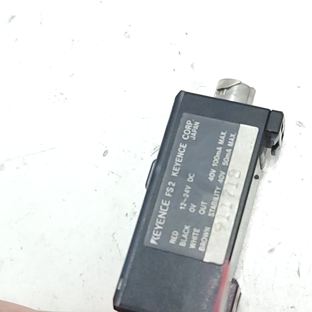 Keyence FS2-60 Optical Fiber Sensor Amplifier 12-24VDC