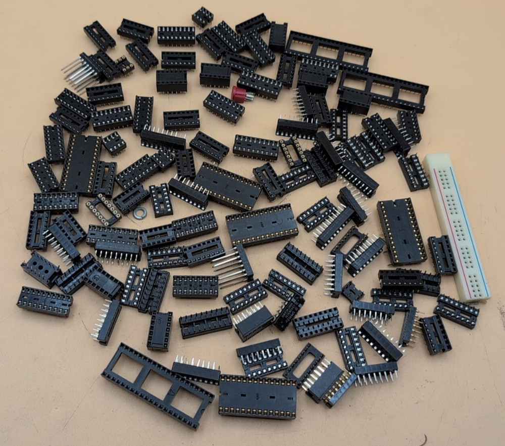DIP IC Sockets Adapter Solder Type Socket (Qty 119)