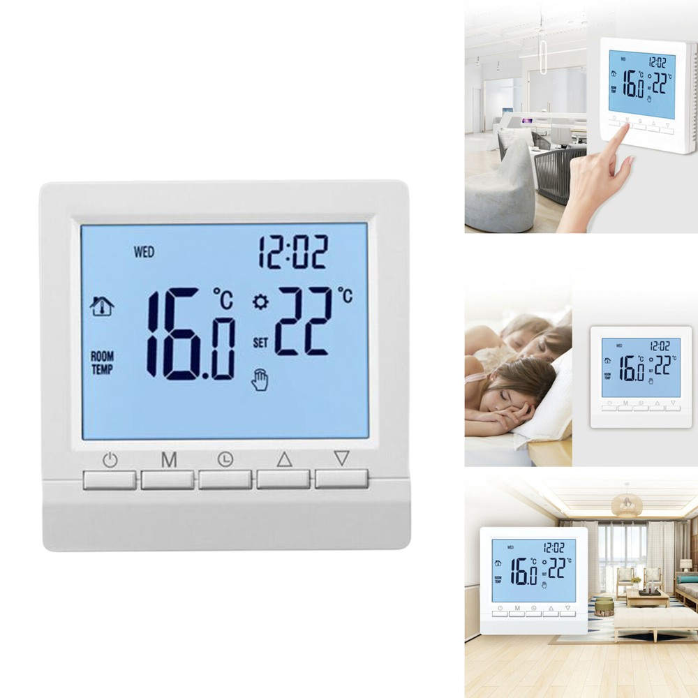 LCD Digital Home Improment Smart Thermostat Temperature Controller Programmable