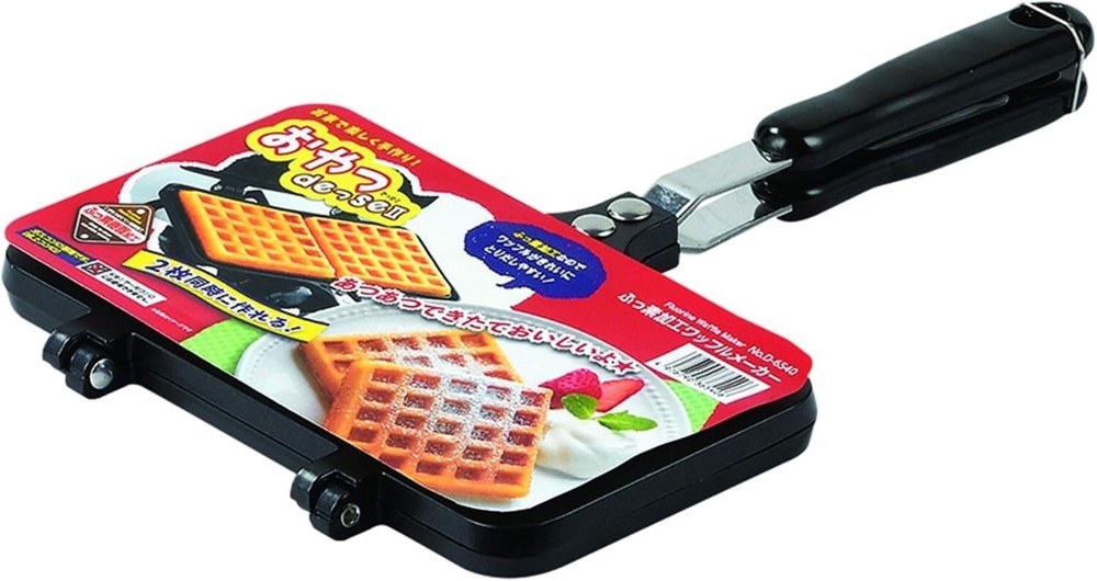 Pearl Metal Cake Maker Mold Fluorine Processing Waffle Maker 5001