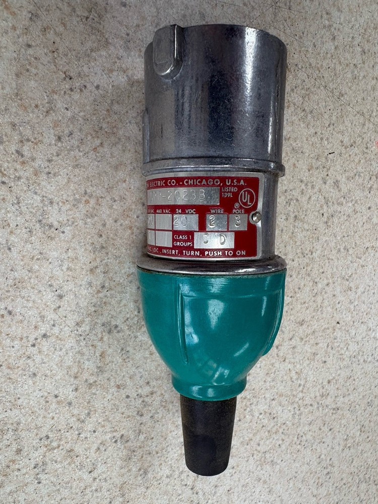 Appleton CPP2023B Explosionproof Plug 20A 3W 4P Hazardous Location