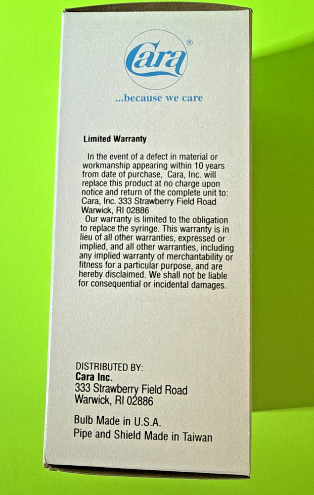 CARA BULB DOUCHE SYRINGE